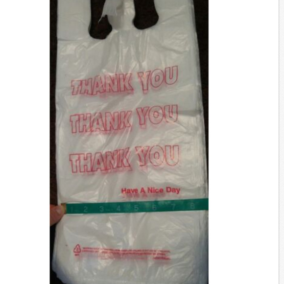 1000 brand new Thank You plastic shopping bags - Picture 4 of 4